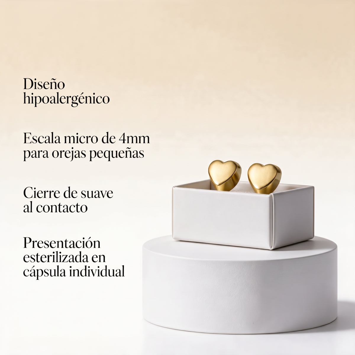 Benton Pharma My First Corazón Oro 4 mm