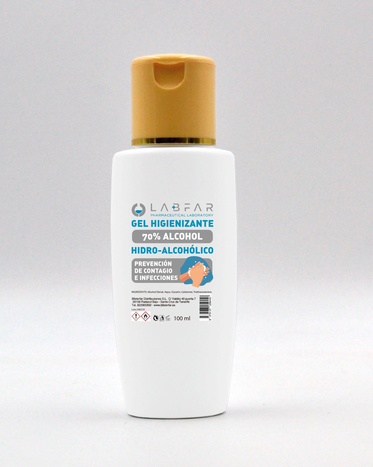 Gel hidroalcohólico Labfar 100 ml