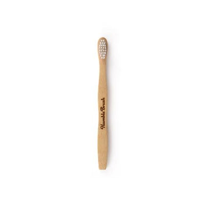 The Humble Cepillo dientes Bambú infantil ultra suave blanco