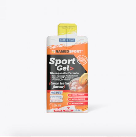 SP9391-ES - NamedSport Sport Gel Glucogenic Formula Ice Tea Limón 25 ml