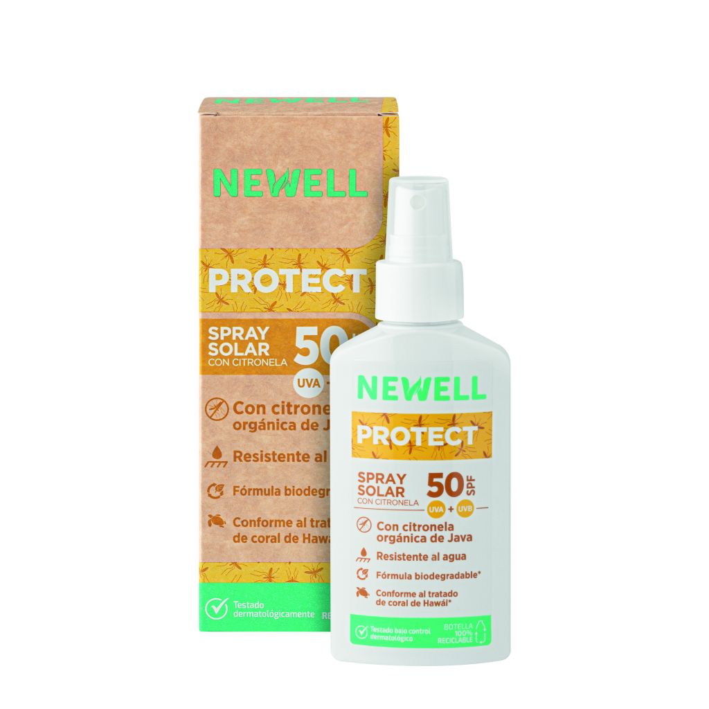 Newell Spray Solar con Citronela SPF-50 100ml