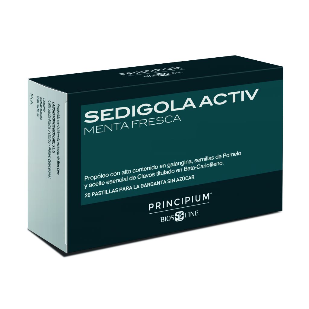 Principium Sedigola Activ 20 Pastillas