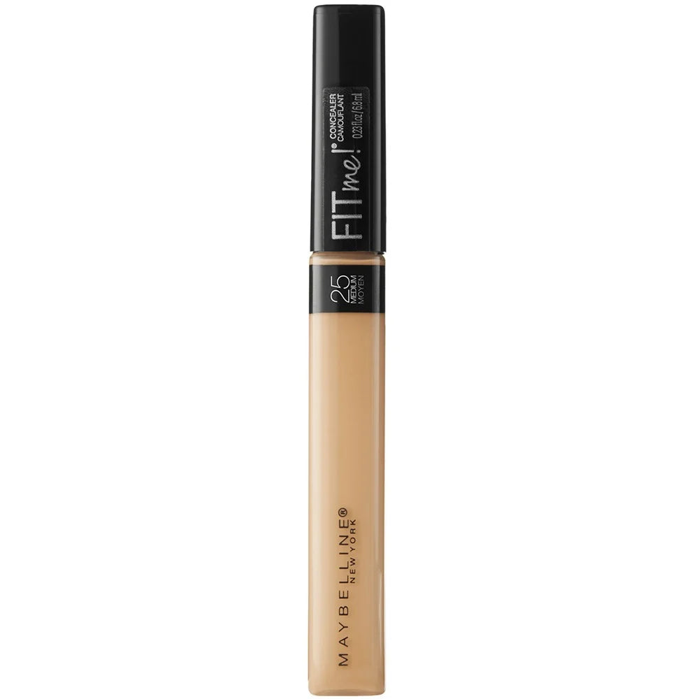 Maybelline Corrector De Ojeras e Imperfecciones Fit Me Acabado Natural Tono 25 Medium Pieles Medio Oscuras - 6,8ml