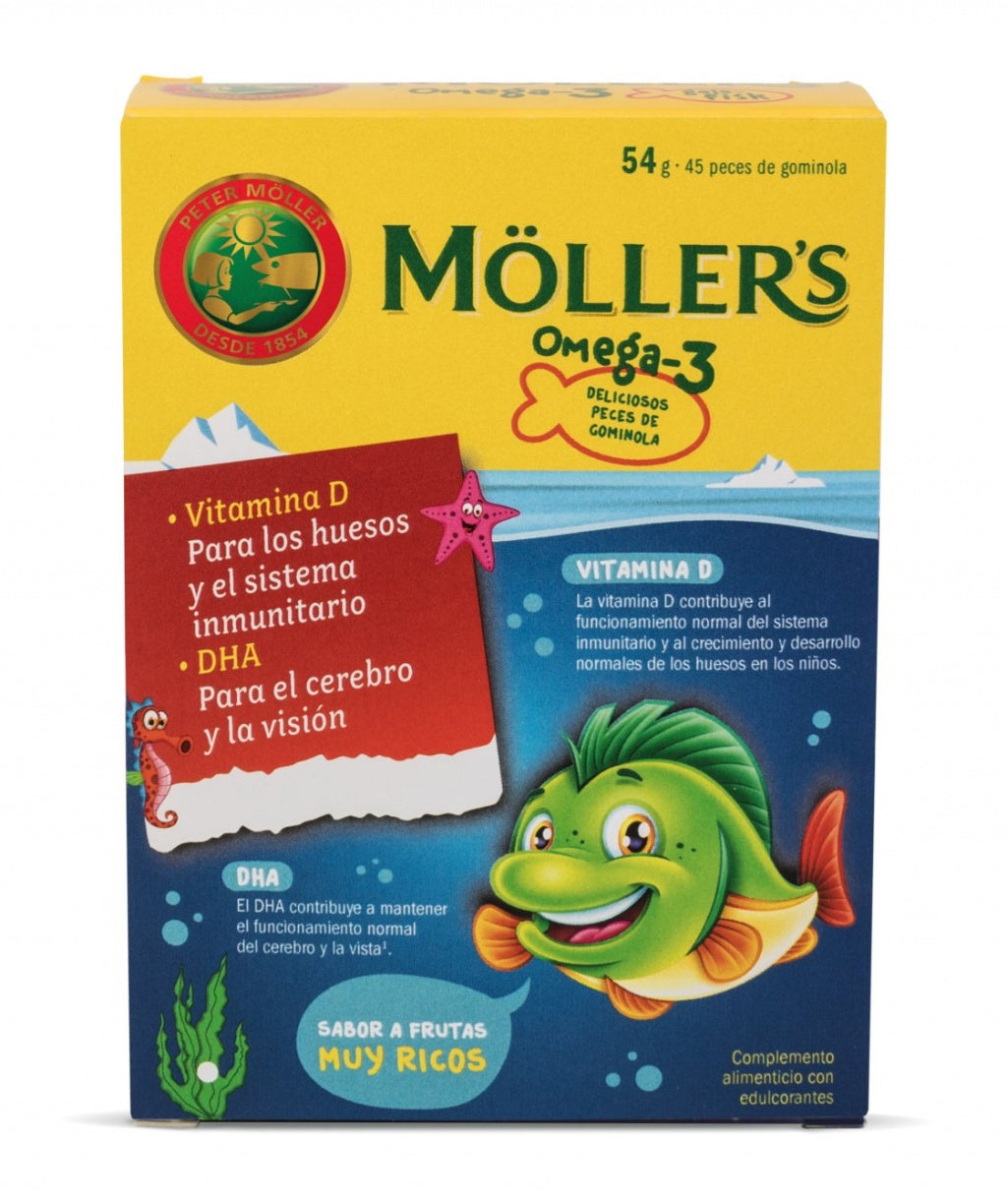 Moller´s gominolas 45 peces