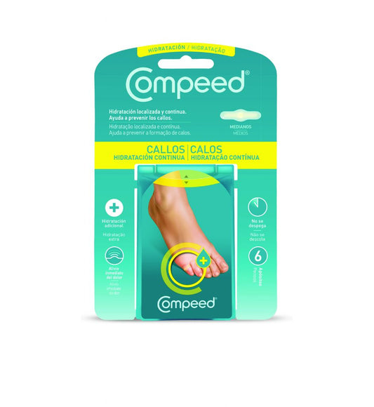 Compeed Callos Hidratación Continua 6uds