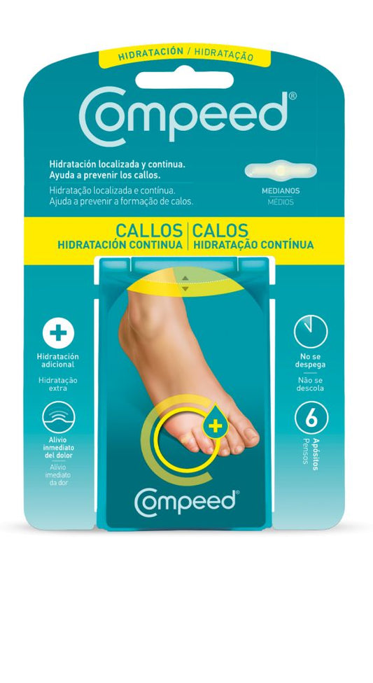 Compeed Callos Hidratación Continua 6 Uds
