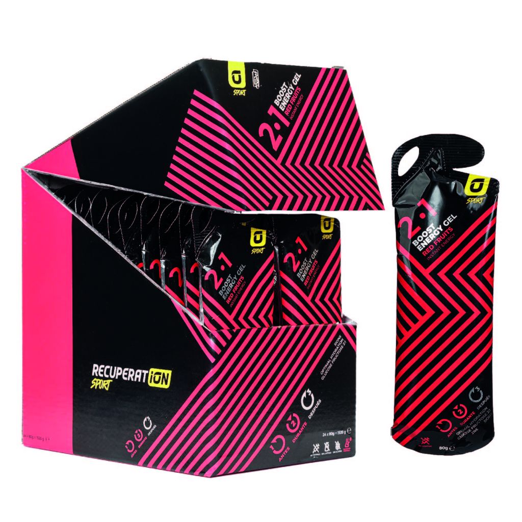 RECUPERAT-ION Boost Energy Gel RED FRUITS 24 uds