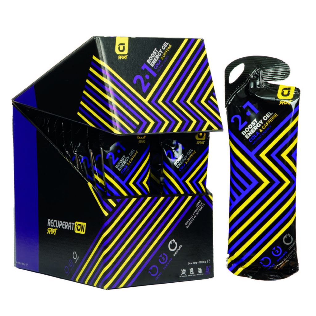 RECUPERAT-ION Boost Energy Gel COLA & CAFFEINA 24 uds