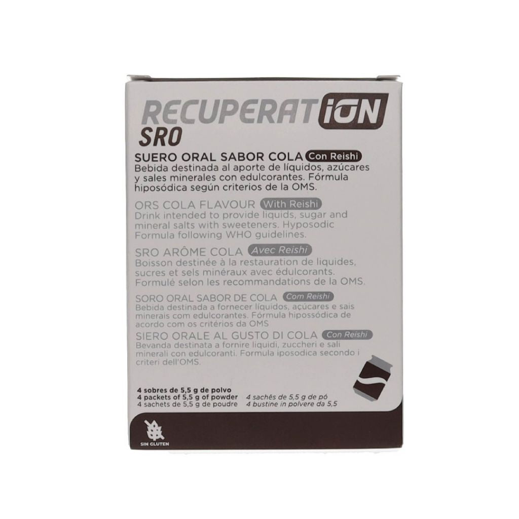 RECUPERAT-ION Suero Oral 4 sobres Cola