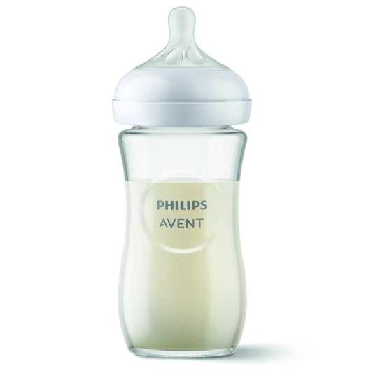 Philips Avent Biberón Natural Response 240ml - cristal