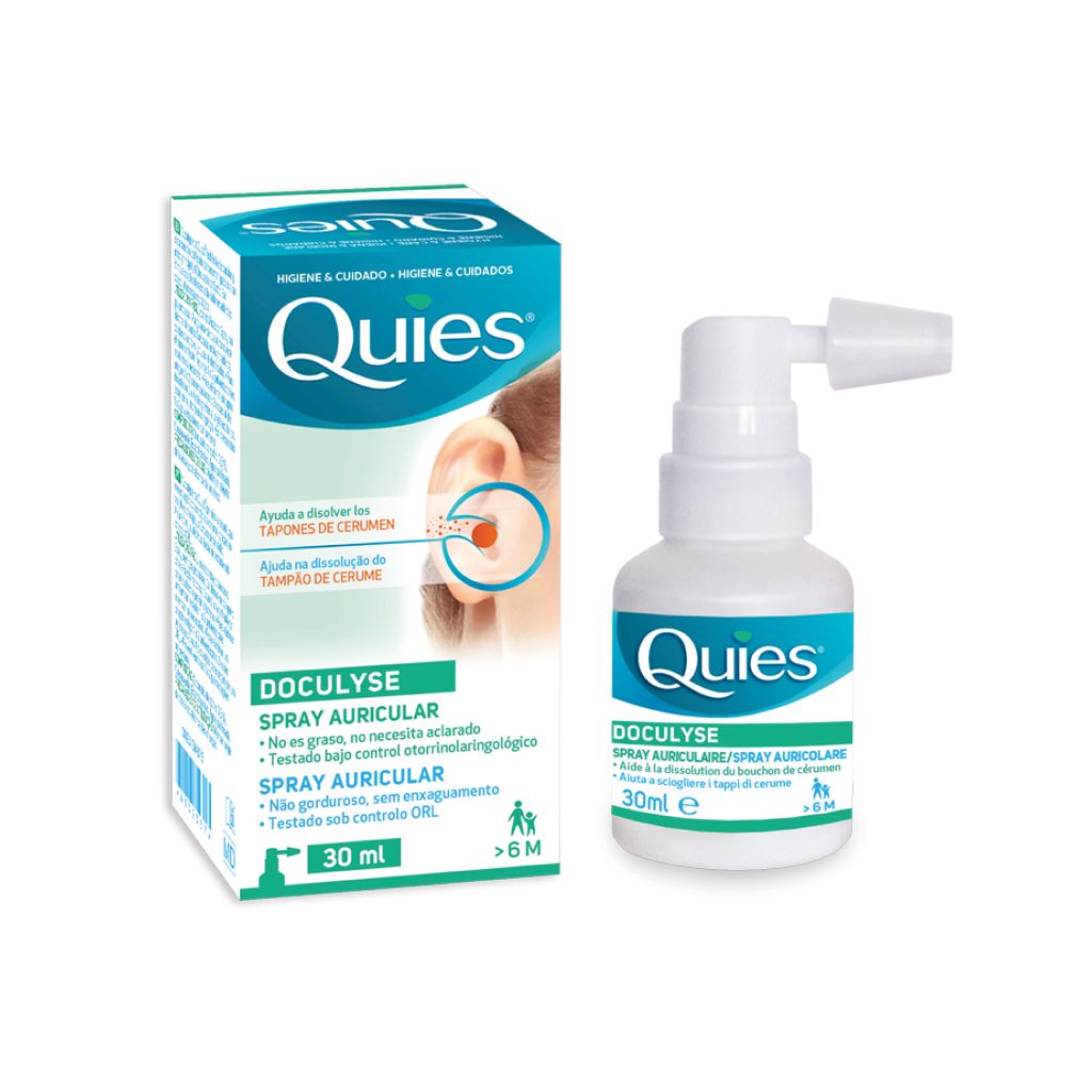 Quies DOCULYSE 30ml Spray Anti tapón de cerumen