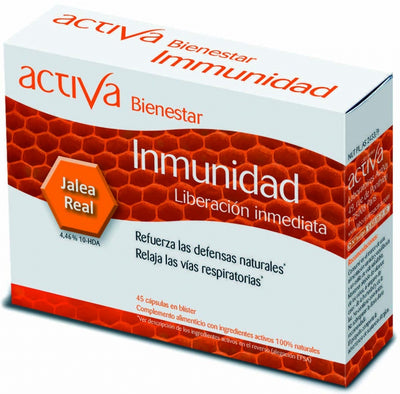 Activa bienestar inmunidad 45 cápsulas