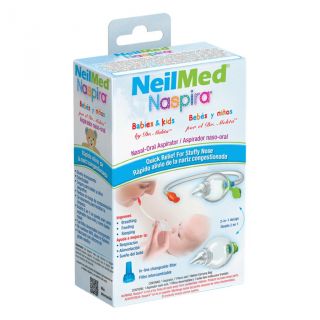 NeilMed Naspira 2 en 1 - Aspirador naso-oral