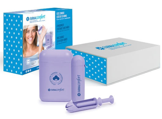 Farmaconfort tampón con aplicador reutilizable Super (7u) y Super Plus (7u)