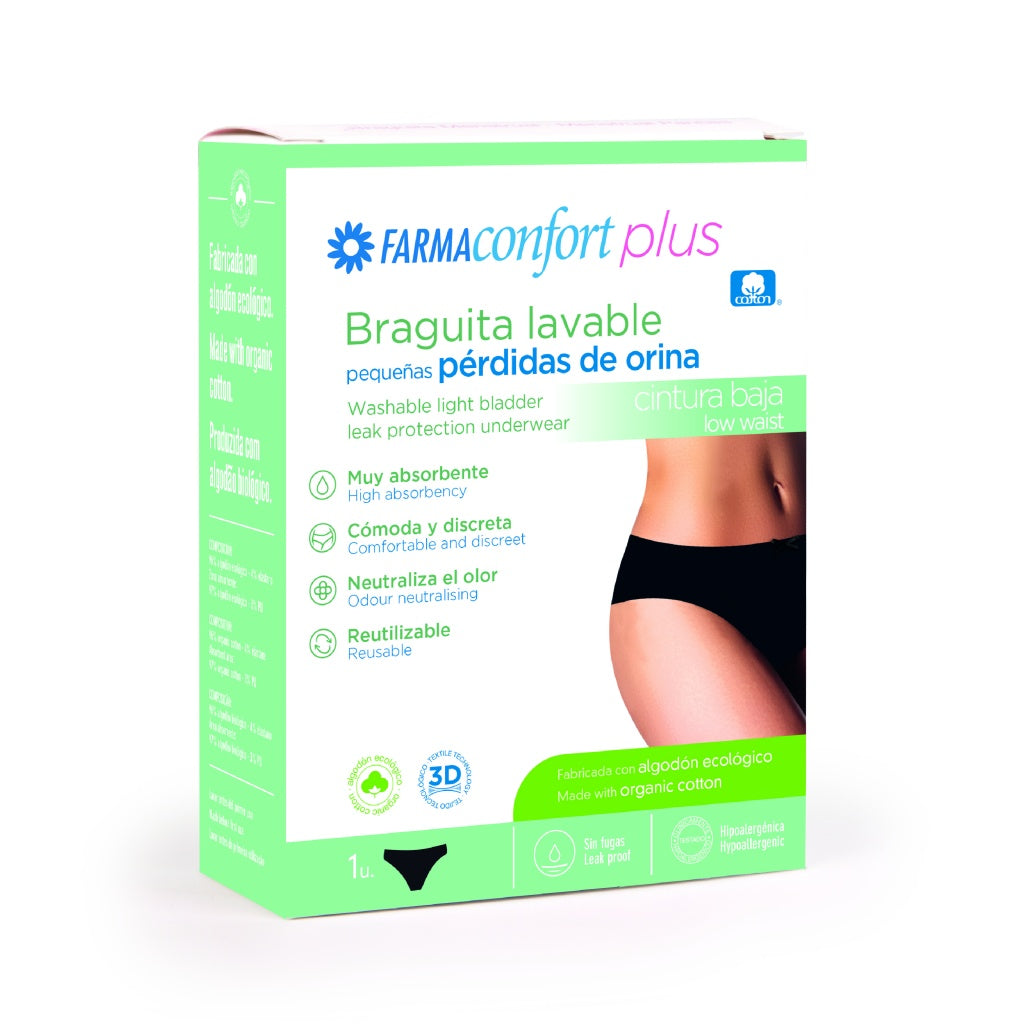 Farmaconfort Braguita Incontinencia Cintura Baja Talla M