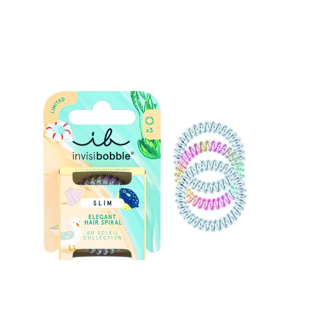 Invisibobble Slim Au Soleil Vibrant Vacation 3 pc