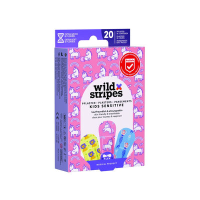 Wild Stripes Kids Fantasy 20 apósitos - Extra suave Infantil