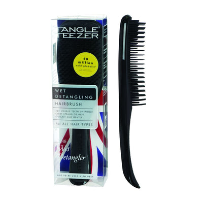 Tangle Teezer Cepillo antienredos pelo mojado Midnight Black