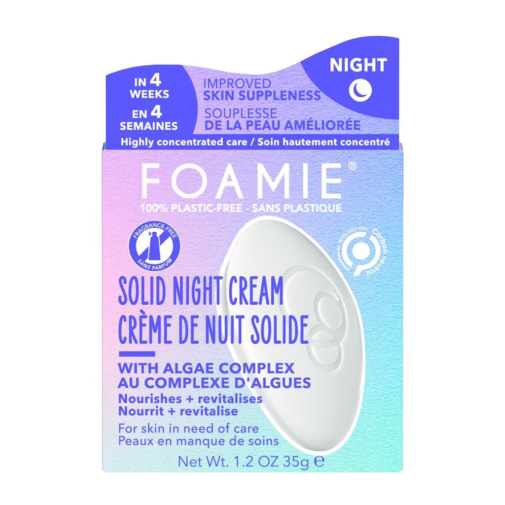 Foamie Crema Facial Solida Noche Regenerante - Recovery