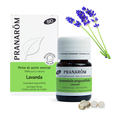 Pranarôm ACEITES ESENCIALES en Minicápsulas Lavanda (sumidad florida) Bio 60 uds