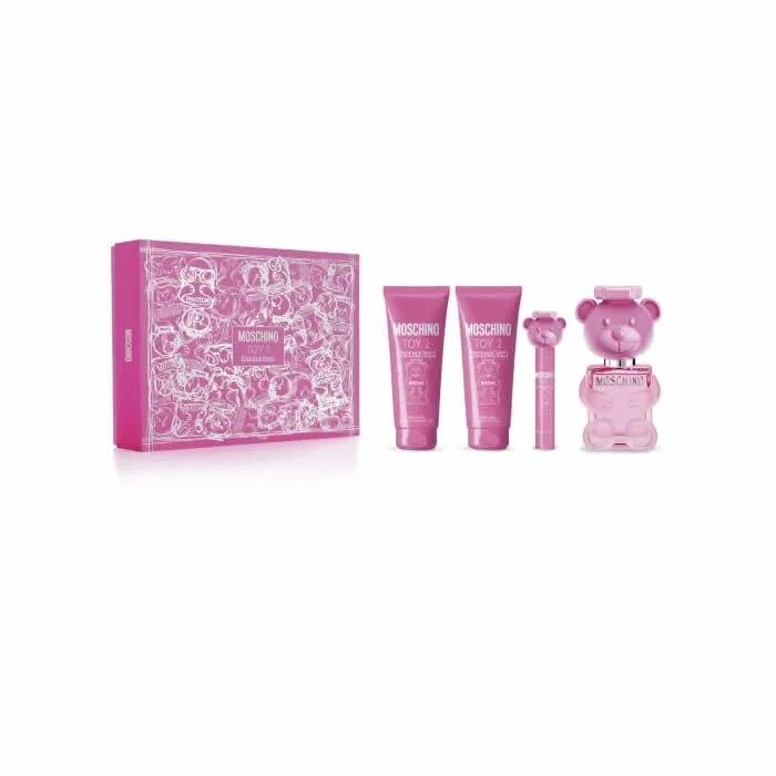 Moschino Toy 2 Bubble Gum Eau de Toilette Spray 100ml Set 4 Piezas LaFarmacia Moschino Toy 2 Bubble Gum Eau de Toilette Spray 100ml Set 4 Piezas LaFarmacia