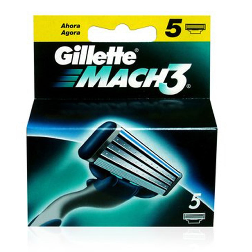 Gillette Recambios Mach3 5 uds
