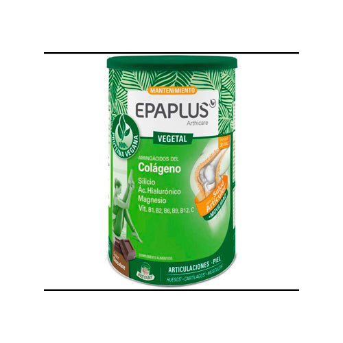 Epaplus Arthicare Aminoácidos del Colágeno con Silicio, Ácido Hialurónico, Magnesio en polvo Sabor Chocolate 387 g (30 días)