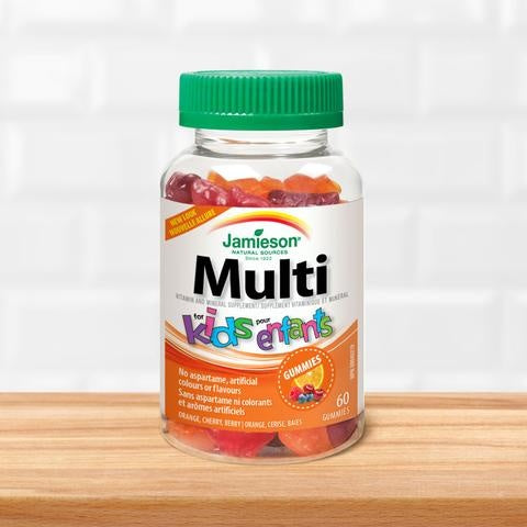 Jamieson Multivitaminas Kids 60 comprimidos
