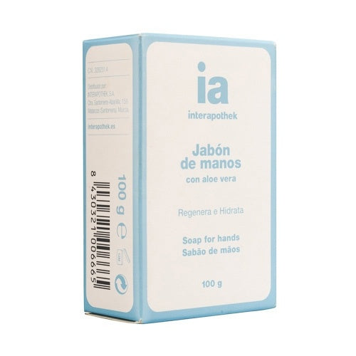 Interapothek Jabón de manos con Aloe vera pastilla 100 g