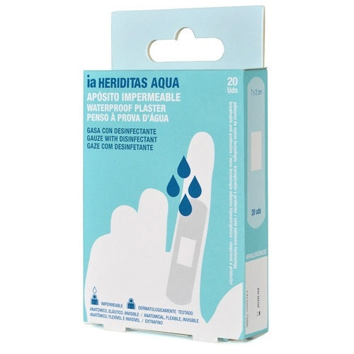 Interapothek Apósitos aqua 7x2 cm 20 unidades