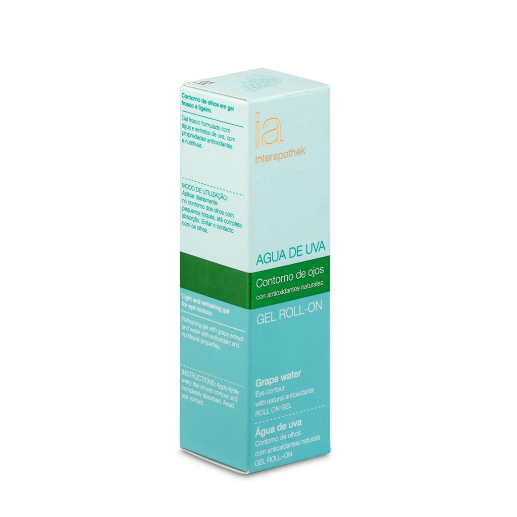Interapothek Contorno ojos agua uva 15ml