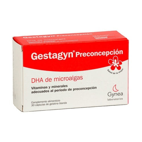 Gestagyn Preconcepción DHA 30 Cápsulas