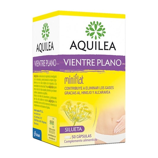 Aquilea Miniflat Vientre Plano 50 Cápsulas