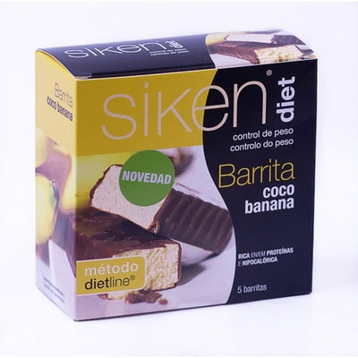 Sikendiet Barrita Coco/Banana 5 Uds