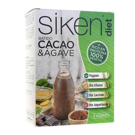 Sikendiet Proteína Vegetal Cacao Agave 5 Sobres