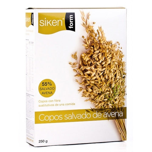 Sikenform Copos Salvado de Avena 250 G