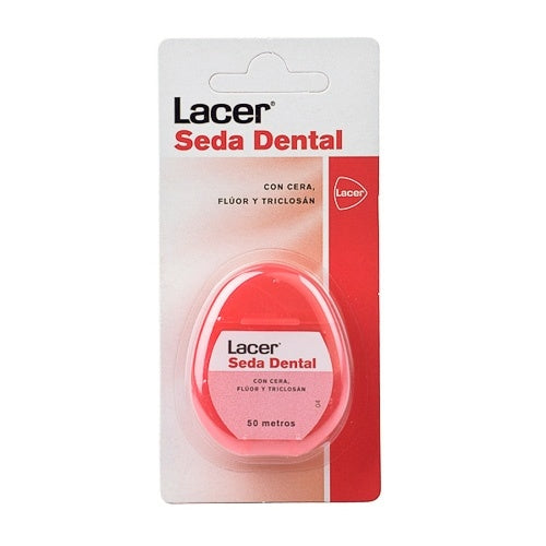 Lacer Seda Dental Fluor Y Triclosán