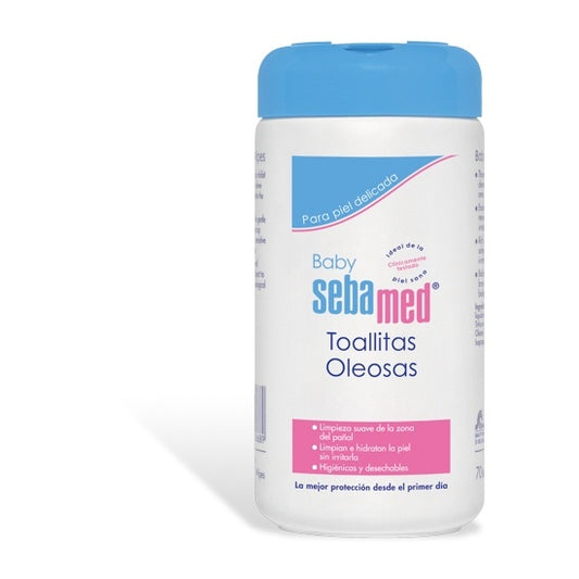 Sebamed Baby Toallitas Oleosas 70 Unidades