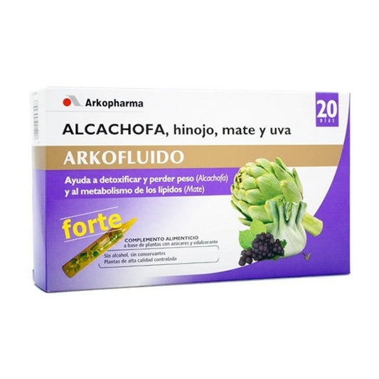 Arko Forte Alcachofa 20 Unidosis X 15 Ml