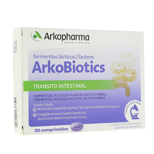 Arkobiotics Tránsito Intestinal 30 Comprimidos