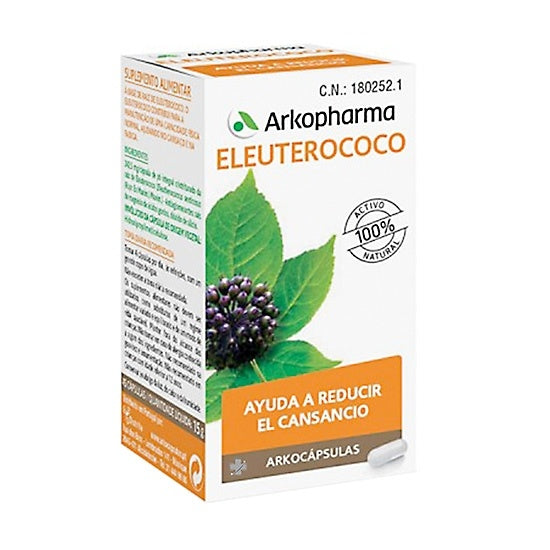 Arkocapsulas Eleuterococo 45 Cápsulas