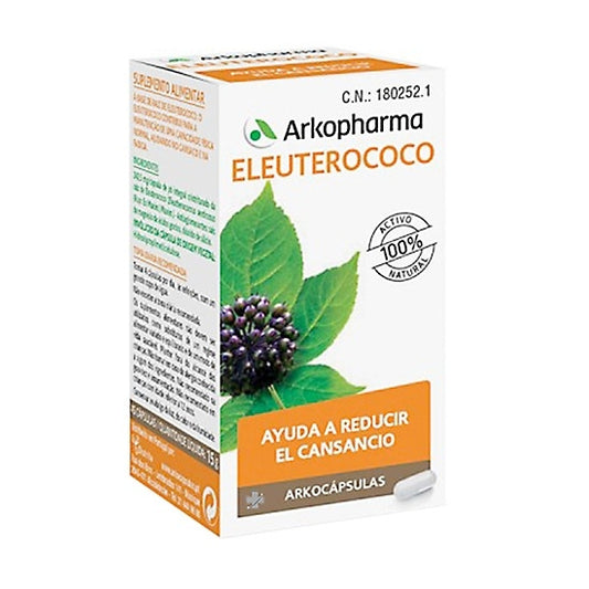 Arkocapsulas Eleuterococo 45 Cápsulas