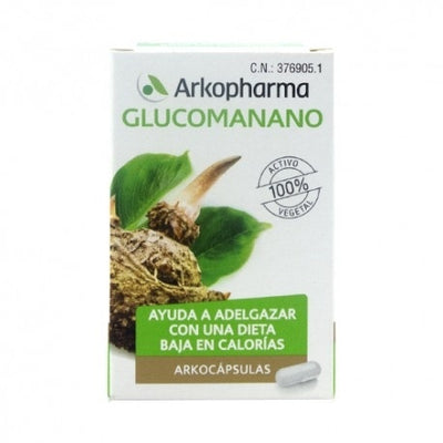 Arkocapsulas Glucomanano 80 Cápsulas
