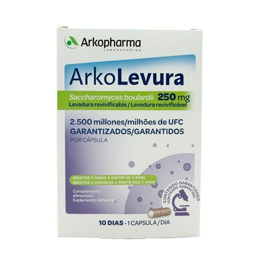 Arkolevura 10  Cápsulas 250 Mg