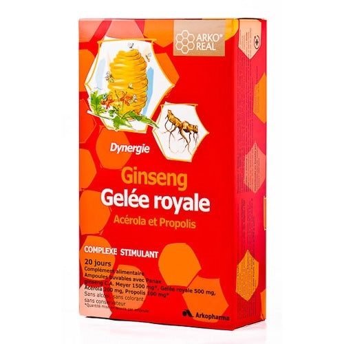 Arkoreal Jalea + Ginseng 20 Ampollas