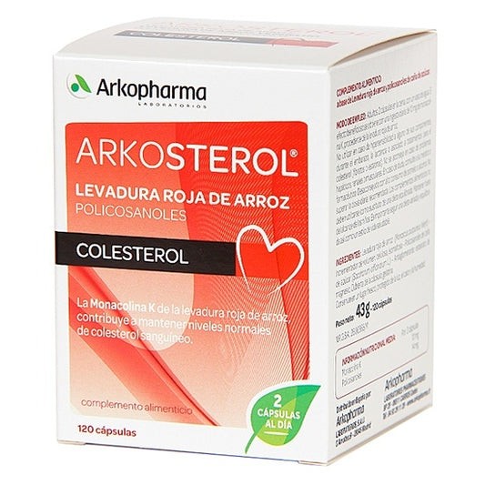 Arkosterol Levadura Roja 120 Cápsulas