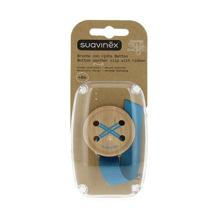 Broche Suavinex Redondo Con Cinta