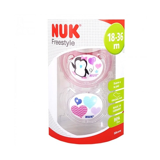Chupete Nuk Freestyle Silicona T 3 2 Unidades