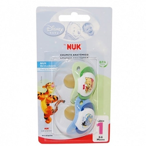Chupete Nukete T1 Silicona Día Disney 2U