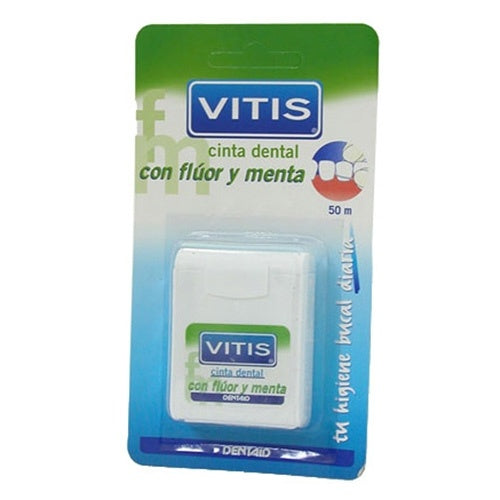 Cinta Dental Vitis Fluor Y Menta